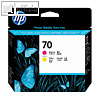 HP Druckkopf Nr. 70, magenta + gelb, 130 ml, C9406A