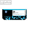 HP Tintenpatrone Nr. 726 schwarz matt, 300 ml, CH575A
