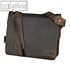 Pride & Soul Umh?ngetasche BEN, Laptopfach, Leder, braun, 47138