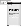 Philips Ersatz-Akku Li-Ion, für Diktiergeräte, ACC8100/00