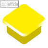 Alco Haftmagnet 13 x 13 mm, 7 mm hoch, 0.1 kg, gelb, 10 St., 6868V13