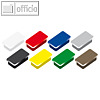 officio Haftmagnet 13 x 24 mm, 7 mm hoch, 0.3 kg, sortiert, 10 St., 6878V26