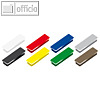 officio Haftmagnet 13 x 40 mm, 7 mm hoch, 0.3 kg, sortiert, 10 St., 6888V26