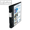 Pr?sentationsordner ERGOGRIP, DIN A4, 4 Ringe, R?cken 38 mm, schwarz, 58 15001