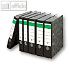 officio Ordner DIN A4, R?ckenbreite: 50 mm, Wolkenmarmor schwarz, 11311008