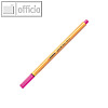STABILO Tintenfeinschreiber point 88, 0.4 mm, neonpink, 88/056