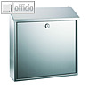 Alco Briefkasten Regendach Silber 36 x 36 x 10 cm