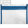 Rei?verschlusstasche VELOBAG XXS, DIN A5, Timerlochung, PP, blau, 4350050