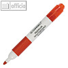 officio Tafelschreiber, Rundspitze 1-3 mm, trocken abwischbar, rot, KF26111