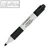 officio Tafelschreiber, Rundspitze 1-3 mm, trocken abwischbar, schwarz, KF11168
