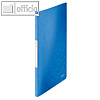 LEITZ Sichtbuch WOW, DIN A4, mit 20 Klarsichth?llen, PP, blau, 4631-00-36