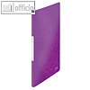 LEITZ Sichtbuch WOW, DIN A4, mit 20 Klarsichth?llen, PP, violett, 4631-00-62