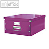 LEITZ Aufbewahrungsbox Click & Store WOW, für DIN A3, violett, 6045-00-62