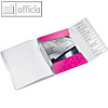 Ordnungsmappe WOW, DIN A4, 12 F?cher mit Taben, PP, pink-metallic, 4634-00-23