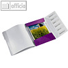 LEITZ Ordnungsmappe WOW, DIN A4, 6 F?cher mit Taben, PP, violett, 4633-00-62
