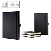 Notizbuch CONCEPTUM, DIN A4 +, 213 x 295 mm, kariert, Hardcover, schwarz, CO115
