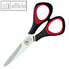 Wedo Universalschere f?r Linksh?nder, (L)14 cm, spitz, Edelstahl, 976 51