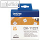 Brother DK Etiketten, CD/DVD-Etiketten, ? 58 mm, 100 St?ck, DK11207
