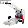 Novus Blocklocher B2200, Vierfach-Lochung, bis 200 Blatt, grau, 025-0488