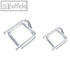 dm-folien Umreifungsschnallen aus Metall, verzinkt, (B)19 mm, 1000St., B640