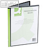 officio Pr?sentationssichtbuch DIN A4, R?cken 10 mm, 10 H?llen, PP, schwarz