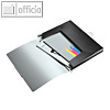 LEITZ Ablagebox Style, DIN A4, R?ckenbreite: 30 mm, PP, satin-schwarz,3956-00-94