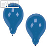 Papstar Luftballons, Ø 25 cm, blau, 500er-Pack, 18953