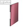 LEITZ Sichtbuch Style, DIN A4, mit 20 H?llen, PP, granat-rot, 3958-00-28