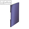 LEITZ Sichtbuch Style, DIN A4, mit 20 H?llen, PP, titan-blau, 3958-00-69