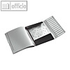 Ordnungsmappe Style, DIN A4, 12 F?cher mit Taben, PP, satin-schwarz, 3996-00-94