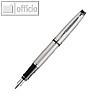 Waterman F?llfederhalter Expert Metallic C.C., Strichbreite M, silber, S0952060