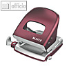 LEITZ Locher Style "NeXXt" 5006, bis 30 Blatt, granat-rot, 5006-00-28