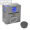 Alco Kraftmagnet rund, Ø38 mm, 2.5 kg, 13.5 mm hoch, grau, 10 Stück, 6848V29