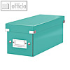 Ablagebox Click & Store WOW, f?r CD-H?llen, 143 x 136 x 352 mm, eisblau