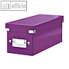 Ablagebox Click & Store WOW, f?r CD-H?llen, 143 x 136 x 352 mm, violett