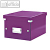 LEITZ Aufbewahrungsbox Click & Store WOW, f?r DIN A5, violett, 6043-00-62