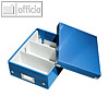 Organisationsbox Click & Store WOW, 285 x 220 x 100 mm, Karton/PP, blau