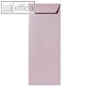 Farbiger Briefumschlag Metallic, 125x312 mm, nasskl., 120 g/m², rosa, 500St.