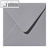 Farbiger Briefumschlag Metallic, 140x140 mm, nasskl., 120 g/m², platin, 500St.