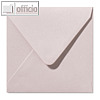 Farbiger Briefumschlag Metallic, 140x140 mm, nasskl., 120 g/m², rosa, 500St.
