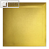 Farbiger Briefumschlag Metallic, 220x220mm, nasskl., 120 g/m², gold, 500St.