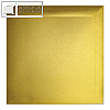 Farbiger Briefumschlag Metallic, 220x220mm, nasskl., 120 g/m?, gold, 500St.