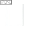 Ultradex Infotasche DIN A3, hoch, selbstklebend, silber, 5 St?ck, 879277