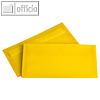 Transparenter Briefumschlag, DIN lang, Pergamin, 110g/m², intensivgelb, 500St.