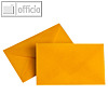 Transparenter Briefumschlag, 62 x 98 mm, Pergamin, 100g/m², intensivorange, 100 