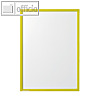 Ultradex Infotasche DIN A6, hoch/quer, magnethaftend, gelb, 10 St?ck, 893702