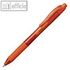 Pentel Tintenroller EnerGel X Liquid, Druckmechanik, 0.35 mm, orange, BL107-F
