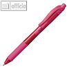 Pentel Tintenroller EnerGel X Liquid, Druckmechanik, 0.35 mm, pink, BL107-P