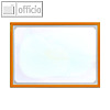Infotasche mit Ausschnitt, DIN A3, quer, selbstklebend,pastellorange,5St, 880441