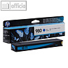HP Tintenpatrone No. 980, ca. 6.600 Seiten, 86 ml, cyan, D8J07A